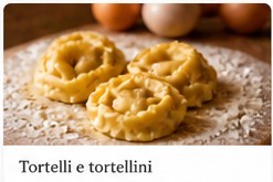 Illustrazione editoriale di tortelli