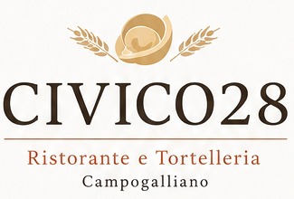 Logo editoriale CIVICO28 generato per il progetto